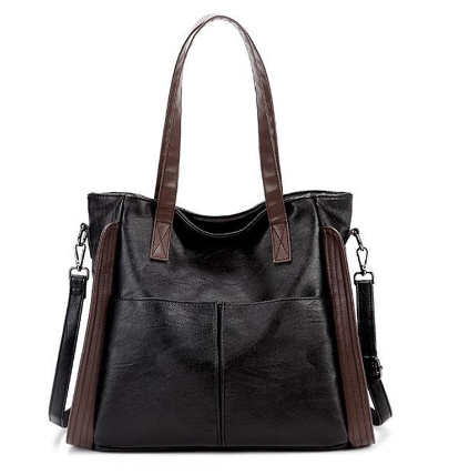 Large Women's Soft Leather Tote Bag (One Piece)