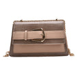 Korean Style Small Stone Grain Chain Messenger Bag